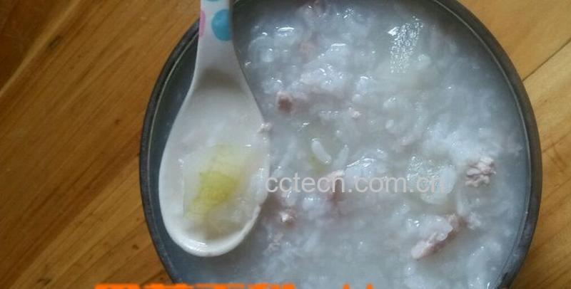 果蔬百科冬瓜瘦肉粳米粥的做法-0
