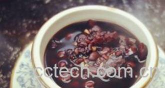 果蔬百科黑米赤豆粥的做法-0