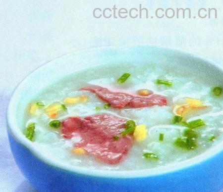 果蔬百科鲜百合腰花猪心粥的做法-0