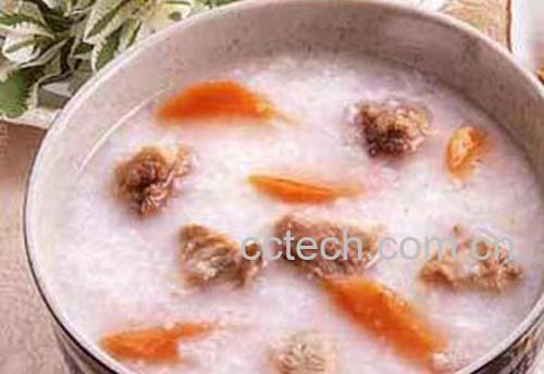 果蔬百科猪脊肉粥的做法-0