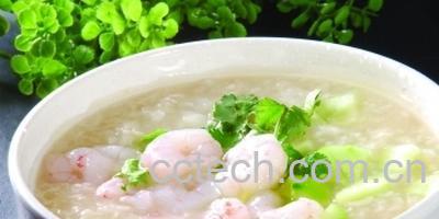 果蔬百科对虾香菇菠菜粥的做法-0