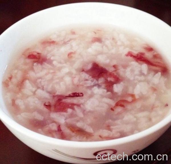 果蔬百科玫瑰花粥的做法-0