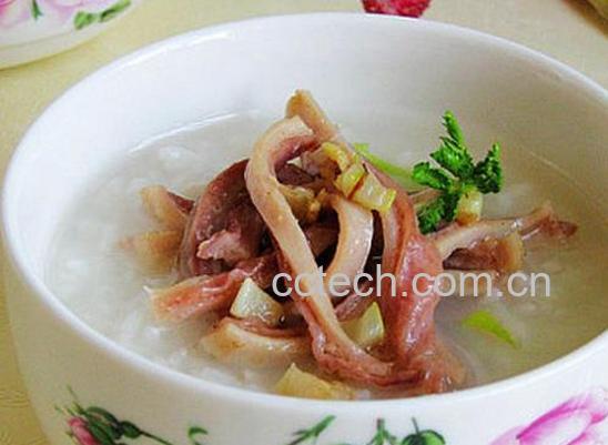 果蔬百科猪肚芋头咸粥的做法-0