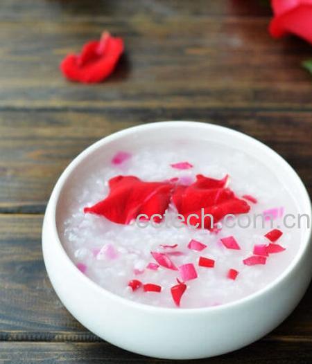 果蔬百科玫瑰情人粥的做法-0