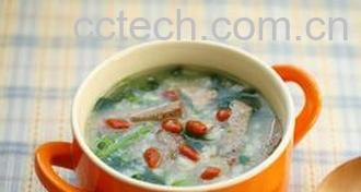 果蔬百科四神猪肝粥的做法-0