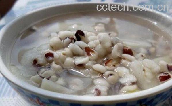 果蔬百科山药薏米红豆粥-0