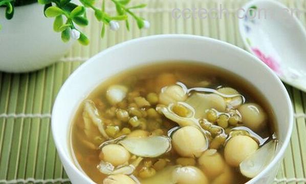 果蔬百科葛根莲子绿豆粥-0