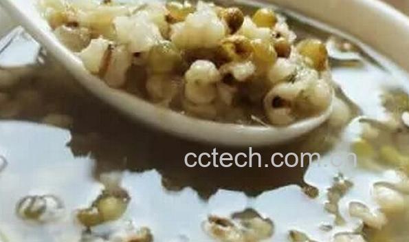 果蔬百科薏米绿豆粥-0