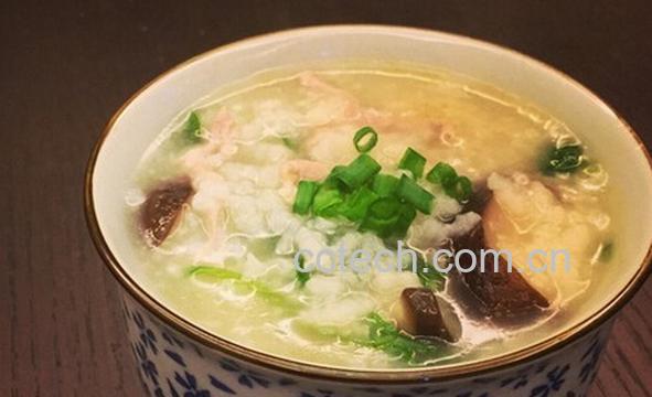 果蔬百科香菇菠菜瘦肉粥-0