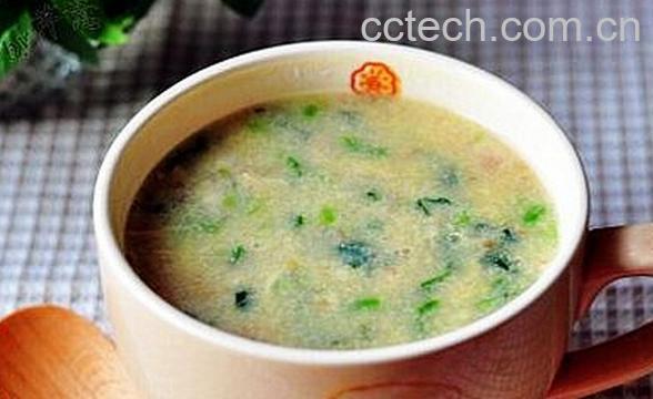 果蔬百科小米菠菜粥-0