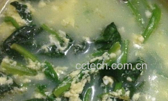 果蔬百科鸡蛋菠菜粥-0