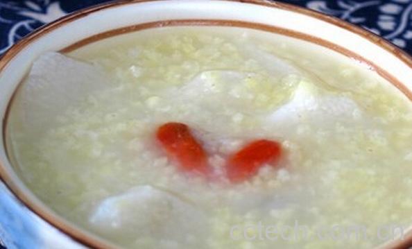 果蔬百科山药枸杞小米粥-0