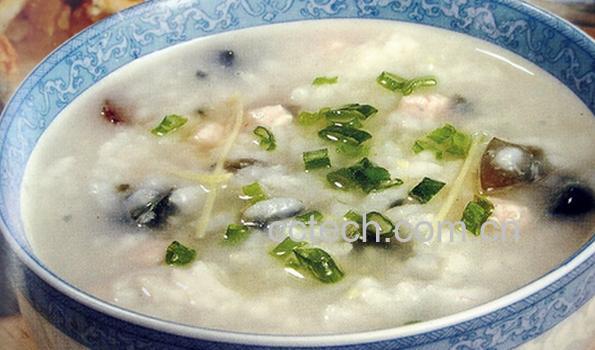 果蔬百科皮蛋瘦肉粥-0