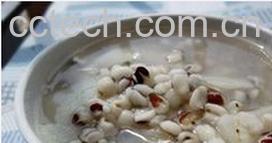 果蔬百科山药薏米芡实粥-0