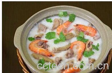 果蔬百科虾粥-0