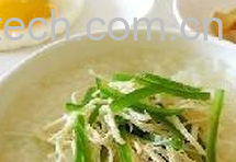 果蔬百科鸡丝青椒粥-0