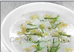 果蔬百科荷叶瘦肉莲子粥-0