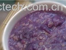 果蔬百科桂花紫薯粥-0
