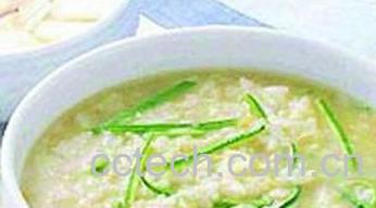 果蔬百科清香荷叶粥-0