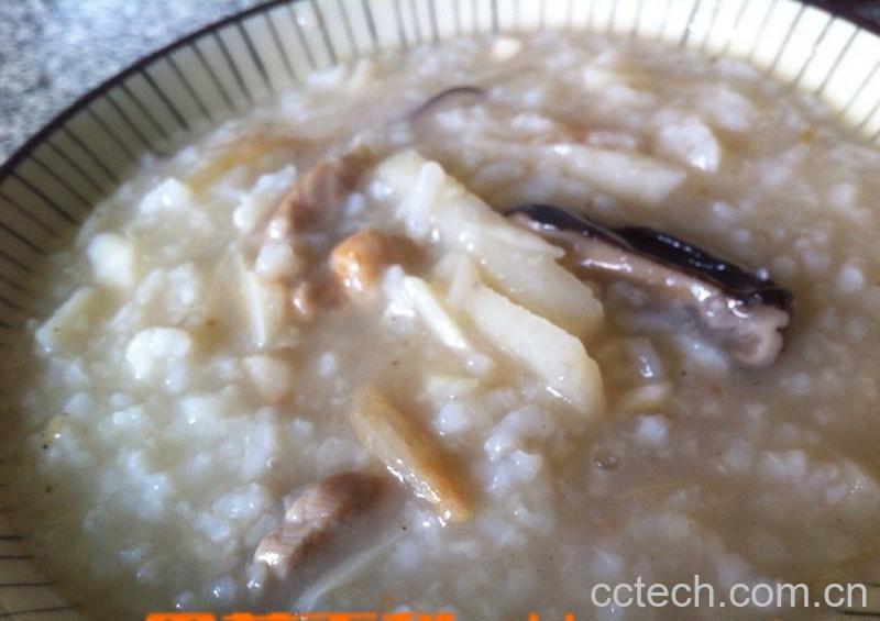 果蔬百科竹笋香菇粥-0