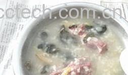 果蔬百科咸排骨菜干粥-0