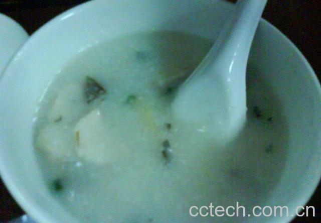 果蔬百科皮蛋鱼片粥-0