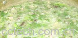 果蔬百科胡萝卜泥青菜肉末菜粥-0