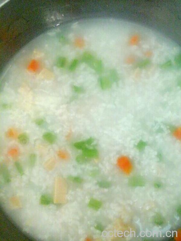 果蔬百科香菇茸粥-0