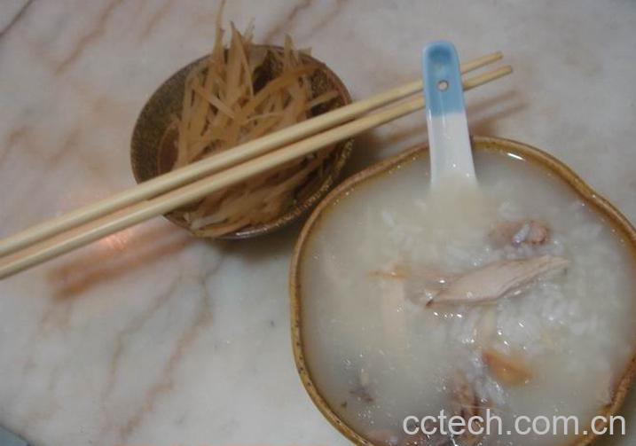 果蔬百科人参鸡粥-0