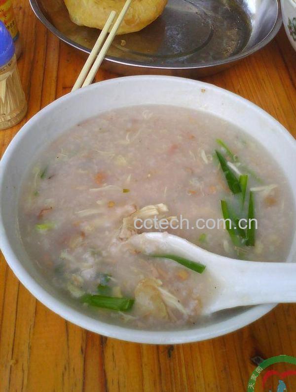 果蔬百科鸡丝蕉蕾粥-0