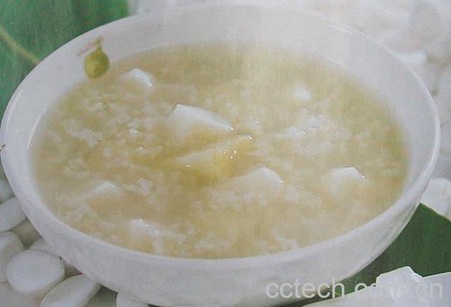 果蔬百科竹蔗茅根马蹄粥-0