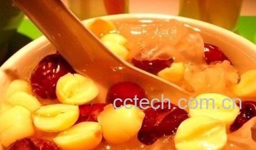 果蔬百科桂圆莲子粥-0