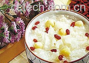 果蔬百科白茯苓粥-0