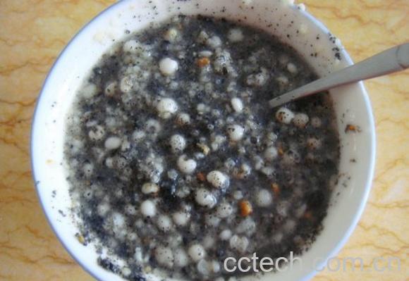 果蔬百科核桃芝麻花生粥-0