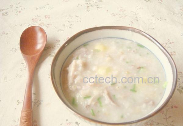 果蔬百科白果肚片粥-0