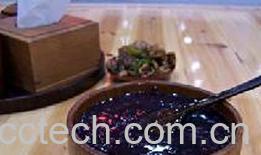 果蔬百科白果黑米粥-0