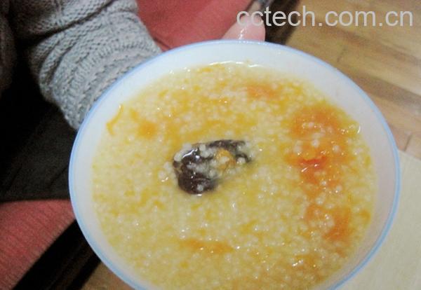 果蔬百科小米南瓜红枣粥-0