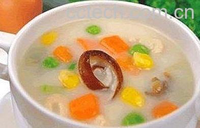 果蔬百科山药桂圆粥-0