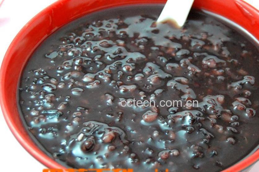 果蔬百科黑米粥-0