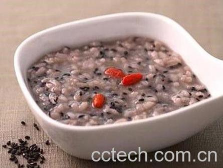 果蔬百科枸杞黑芝麻粥-0
