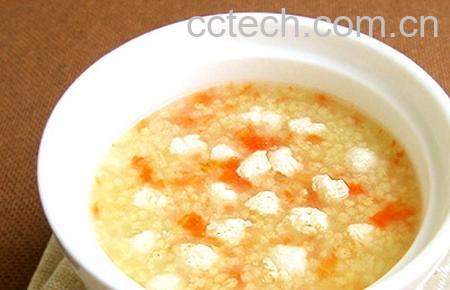 果蔬百科豆腐胡萝卜粥-0