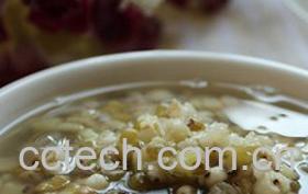果蔬百科绿豆薏仁粥-0