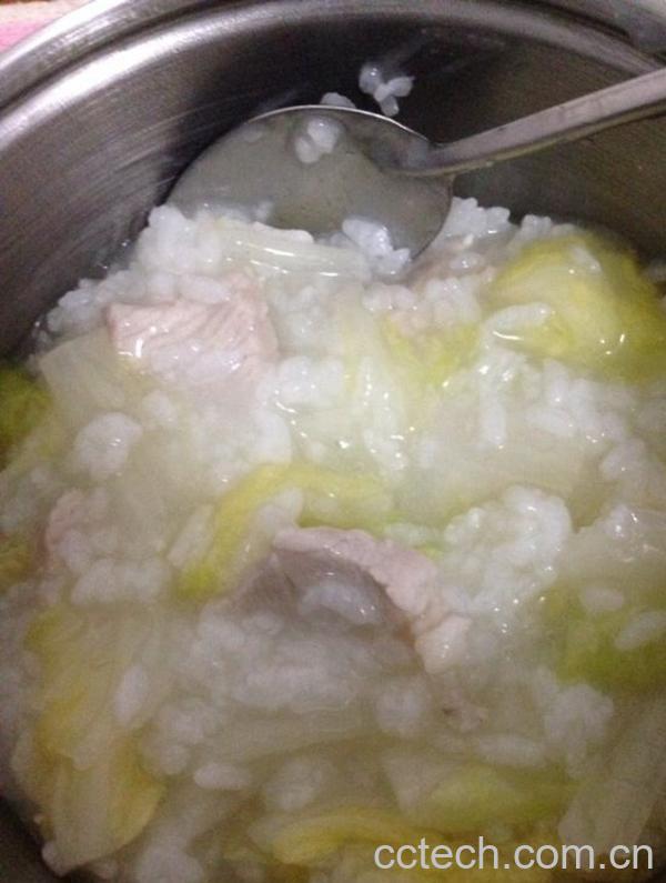 果蔬百科皮蛋生菜猪肉粥-0