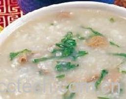 果蔬百科青菜猪肝粥-0