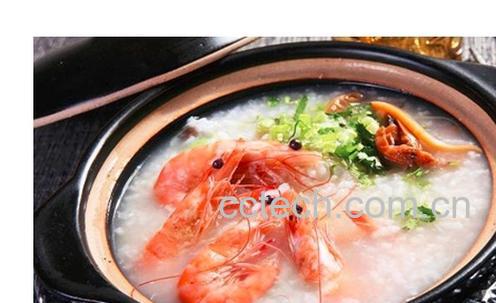 果蔬百科鲜虾粥-0