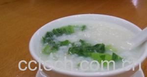 果蔬百科银鱼芥菜粥-0