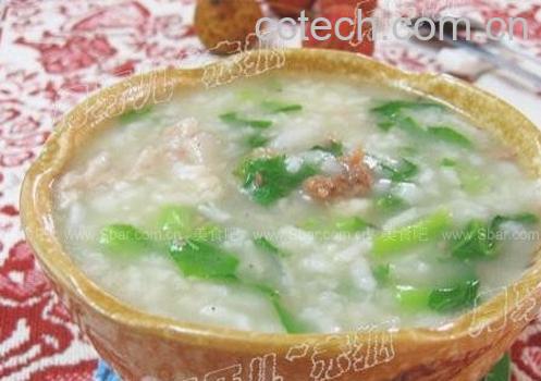 果蔬百科芥菜粥-0