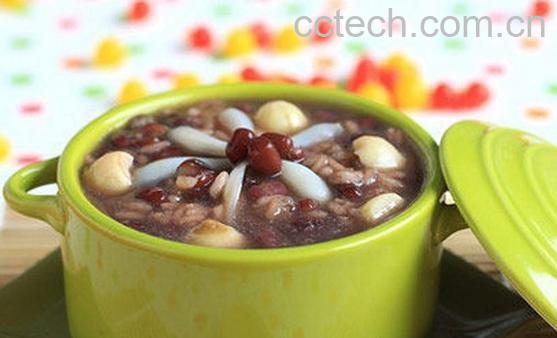 果蔬百科莲子百合红豆粥-0
