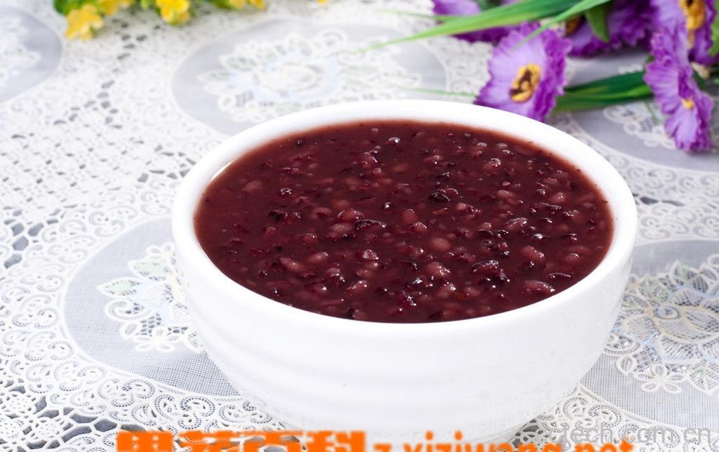 果蔬百科黑米粥-0