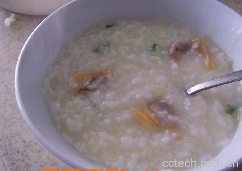 果蔬百科花蛤粥-0